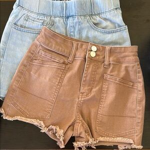 Set of 2 Stylish Shorts ban-jara Size 1 & Rewash Size XS
